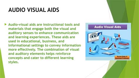 advantages of using audio visual aids to represent statistical data