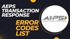 aeps error code 52