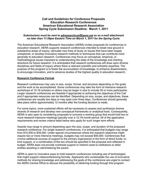 aera submission guidelines