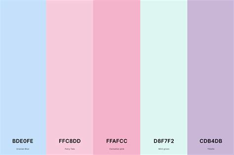 aesthetic color hex code