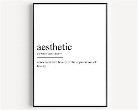 aesthetic definition