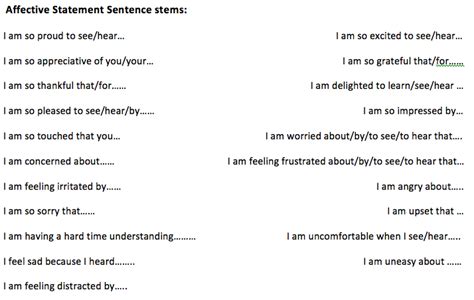 affective questions examples