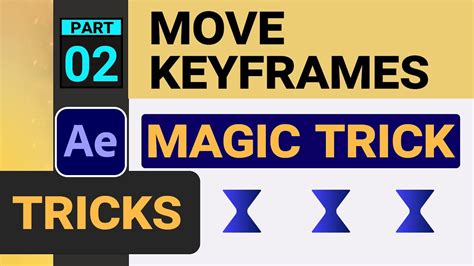 after effects move position without affecting keyframes