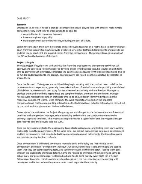agile case study examples