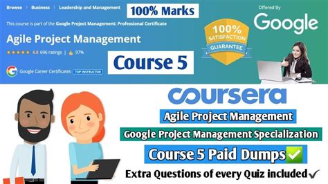 agile project management coursera answers week 4