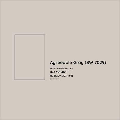 agreeable gray color code