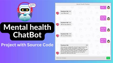 ai mental health therapist chatbot using python source code
