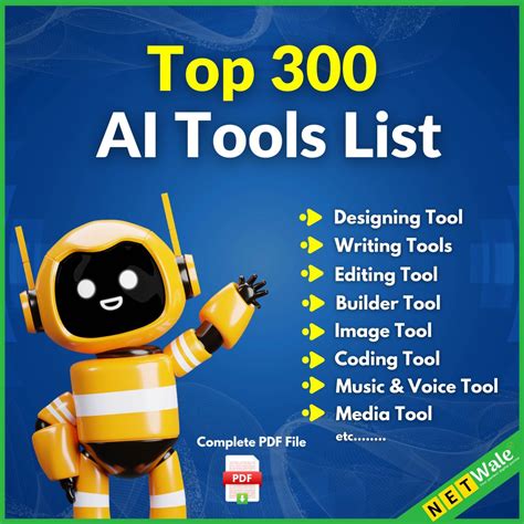 ai tools list pdf