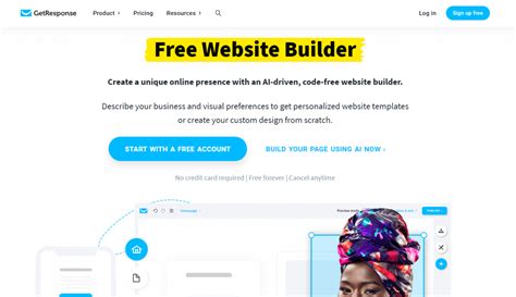 ai website maker with code free