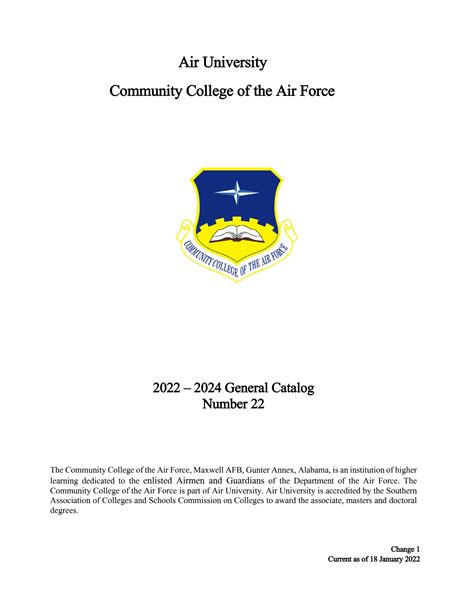 Air Force Catalog