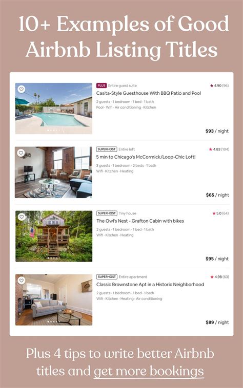 airbnb listing success
