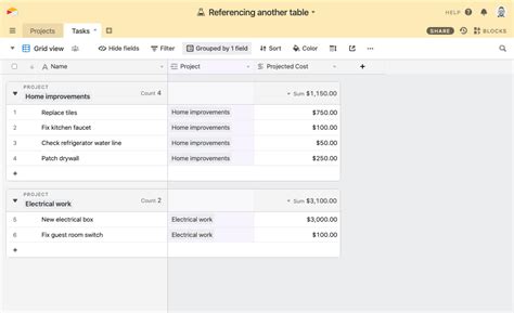airtable formula reference another table