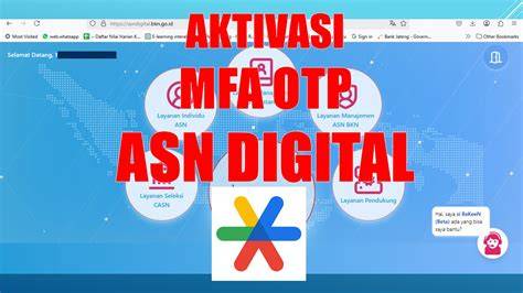 Aktivasi MFA ASN Digital