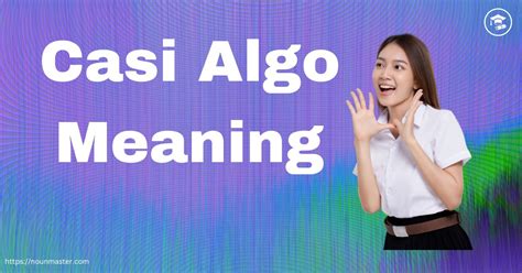 algo meaning in english