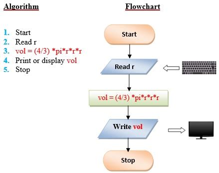 algorithm and flowchart questions and answers pdf class 8
