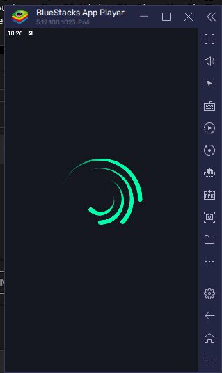 alight motion stuck on loading screen