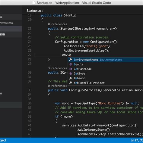 align code visual studio code