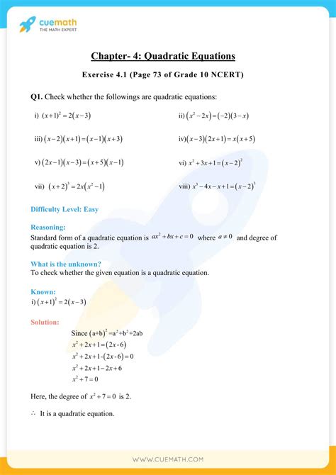 all formulas of class 10 maths chapter 4