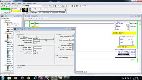 allen bradley message instruction error codes