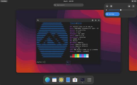 alpine setup command