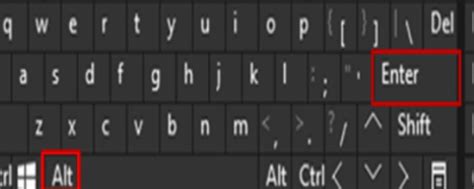 alt enter