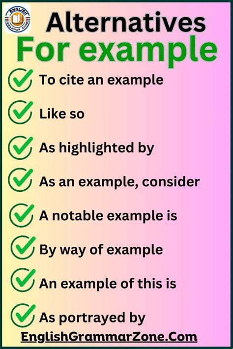 alternate example sentence
