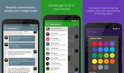 alternative messaging apps for android