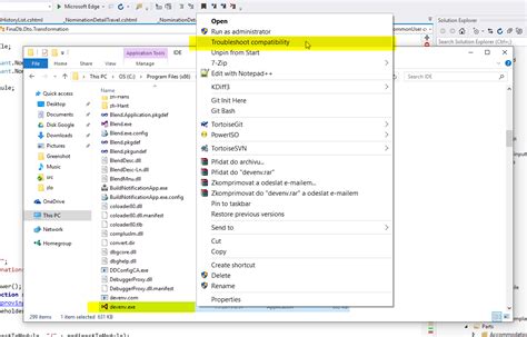always run visual studio code as administrator