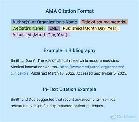 ama in text citation example