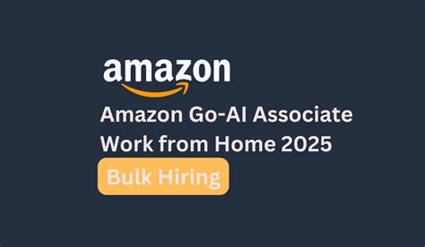 Amazon Catalog Associate Work From Home