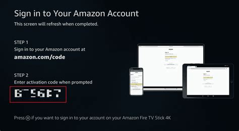 amazon com code activation code fire stick