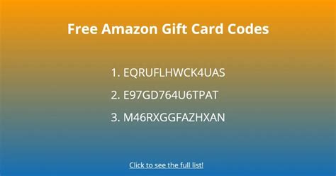amazon com gift card code