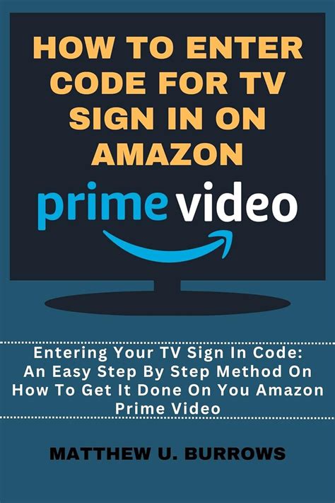 amazon prime video activate enter code
