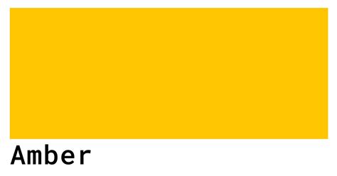amber color code