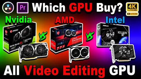 amd vs nvidia for video editing