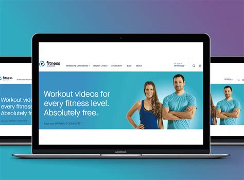 an example of a website page