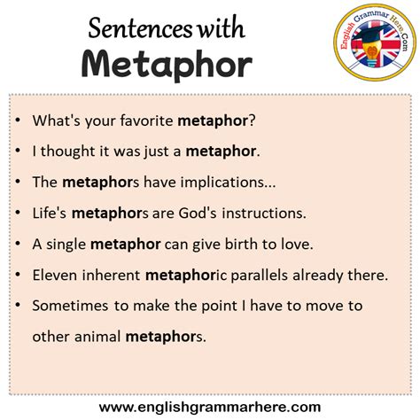 an example of metaphor in a sentence