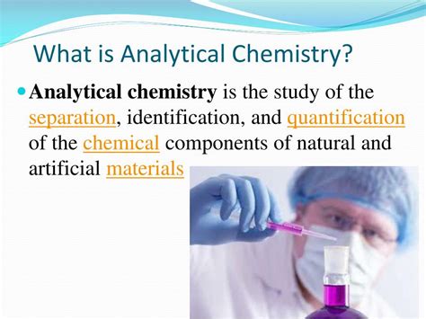 analytical chemistry definition and examples pdf