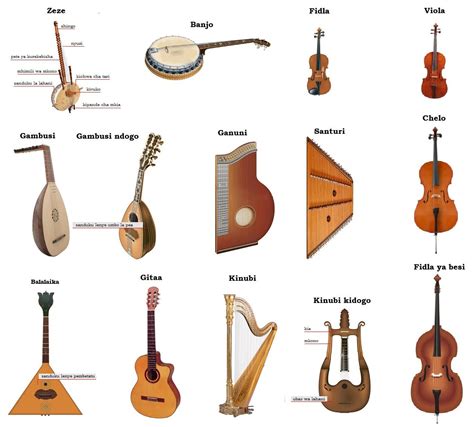 ancient string instruments list