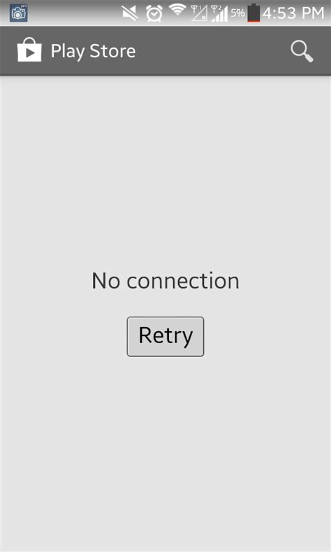 android 4.4 2 play store no connection