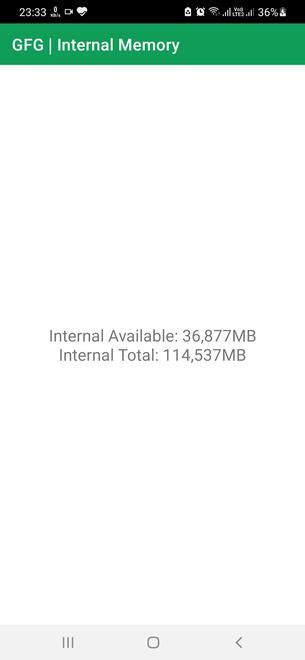 android access internal storage programmatically
