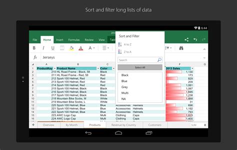 android app for excel sheet