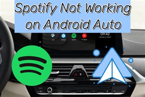 android auto spotify not loading