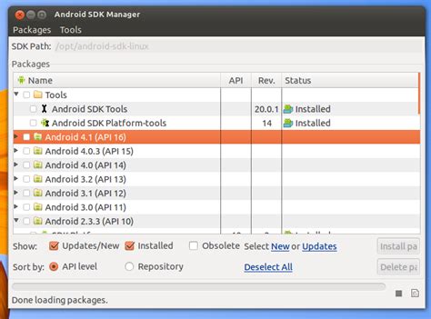 android sdk download for ubuntu