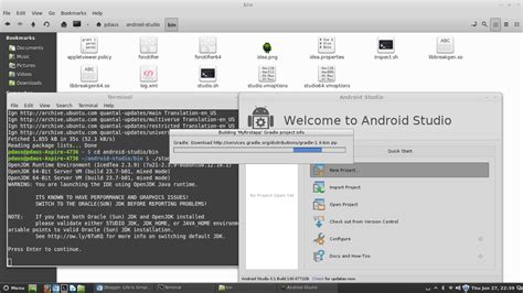 android sdk for linux mint