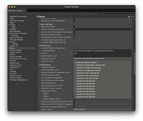 android sdk setup unity