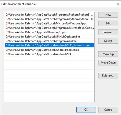 android sdk versions found n a