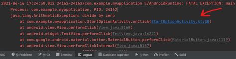 android studio app keeps crashing