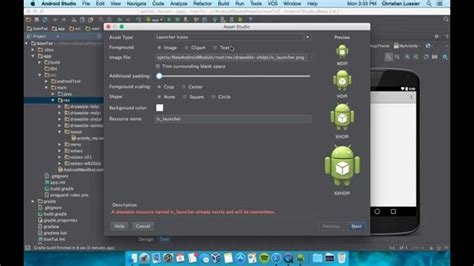 android studio icon not showing ubuntu