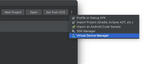 android studio start virtual device from command line